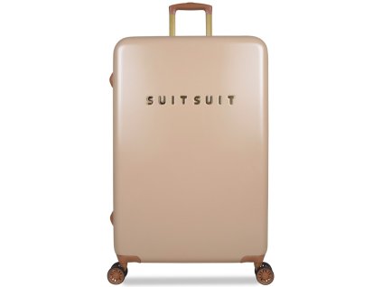 Cestovní kufr SUITSUIT® TR-7108/3-L - Fab Seventies Warm Sand + LED svítilna