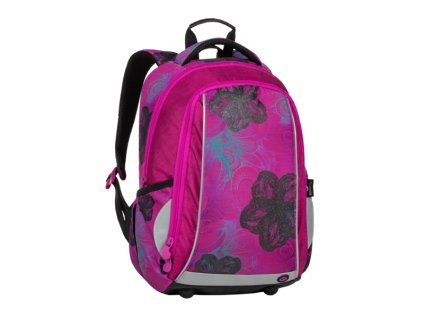 Bagmaster MARK 20 A PINK/BLACK/TURQUOISE + LED čelová svítilna
