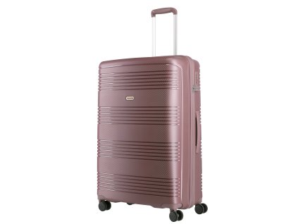 Travelite Zenit L Dark Rose + LED svítilna