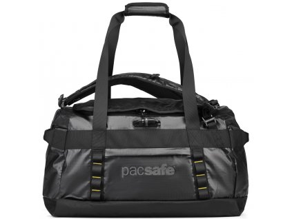 PACSAFE taška PACSAFE VENTURESAFE 60L ANTI-THEFT DUFFEL black + LED svítilna