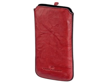 63461 tom tailor crumpled colors pouzdro na mobil velikost xl cervene