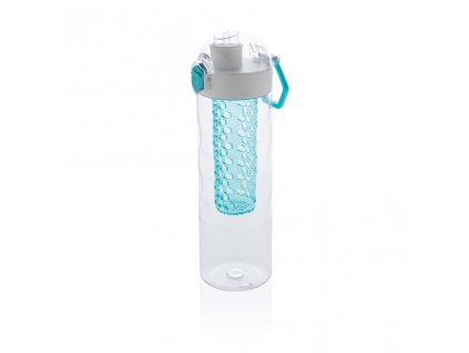 Uzamykatelná láhev s košíkem na ovoce HoneyComb, XD Design, 700 ml, modrá