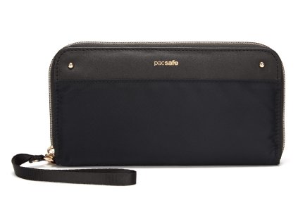 PACSAFE peněženka RFIDSAFE CONTINENTAL WALLET - WOMEN black