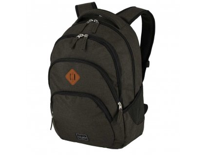Pánský batoh Travelite Basics Backpack Melange Brown, barva hnědá ,Objem 21 - 30 litrů