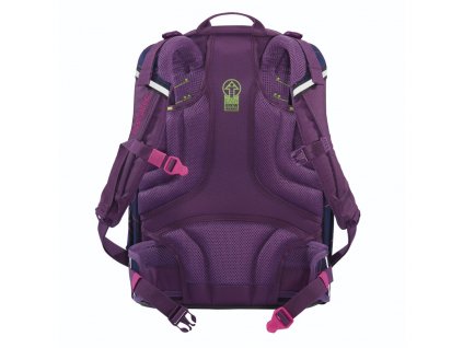 Školní batoh coocazoo ScaleRale, Laserbeam Plum, certifikát AGR