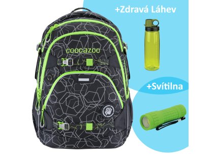 Coocazoo ScaleRale Solar Green 30l certifikát AGR