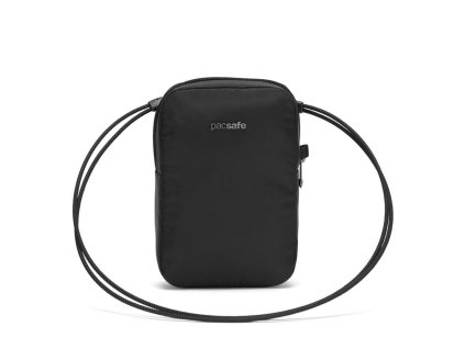 PACSAFE pouzdro RFIDSAFE TRAVEL CROSSBODY black