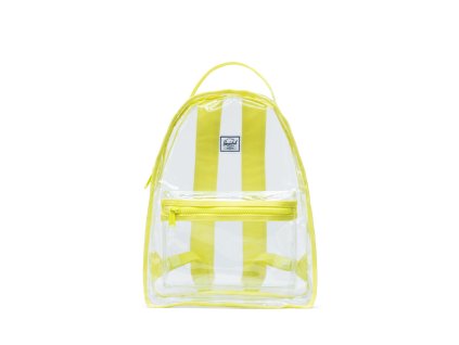 HERSCHEL NOVA Backpack PVC HIGHLT/CL M 18 l + Čelová LED svítilna 3W