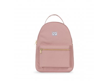 HERSCHEL NOVA MID Backpack ASH ROSE 18 l + Čelová LED svítilna 3W