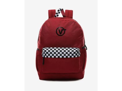 Pánský batoh VANS WM SPORTY REALM PLUS BIKING RED/F 27 l, barva červená ,Objem 21 - 30 litrů