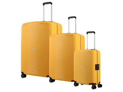 Travelite Terminal S,M,L Yellow + LED svítilna