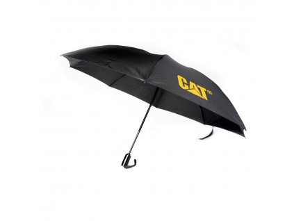 CAT plně automatický skládací deštník, černý