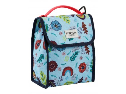 Burton LUNCH SACK EMBROID FLORAL PRINT