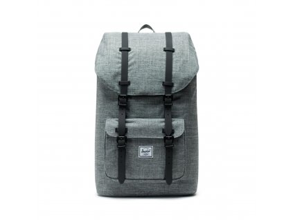 Pánský batoh Herschel Little America Raven 25l, barva šedá ,Objem 21 - 30 litrů