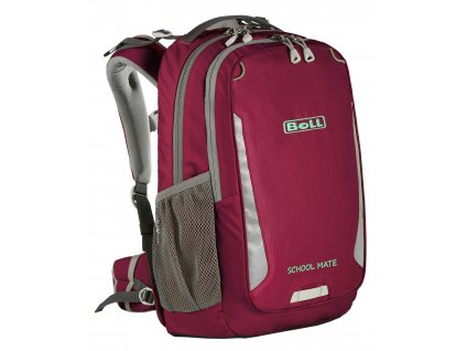 BOLL SCHOOL MATE 18 BOYSENBERRY - Školní batoh + Sluchátka, myš nebo pouzdro
