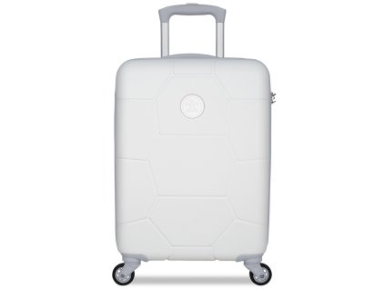 Kabinové zavazadlo SUITSUIT® TR-1265/3-S ABS Caretta Whisper White + LED svítilna