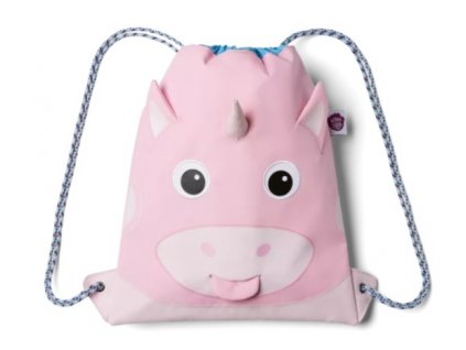 Dětský batoh Dětský batůžek Affenzahn Kids Sportsbag Unicorn - pink, barva růžová ,Objem do 10 litrů