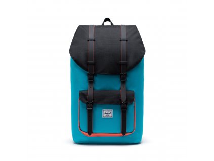 HERSCHEL Little America Blue Bird/Black 25l