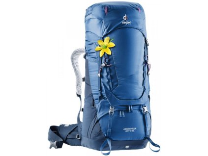 Deuter Aircontact 60 + 10 SL steel-midnight + LED svítilna