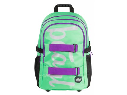 BAAGL Školní batoh skate Mint 25l