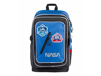 Pánský batoh BAAGL Školní  Cubic NASA, barva Modrá ,Objem 21 - 30 litrů