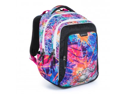 holčičí batoh BAGMASTER LUMI 21 A COLOURFUL 18L, barva více barev ,Objem 11 - 20 litrů