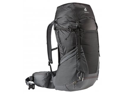 Deuter Futura Pro 40 black-graphite + LED čelová svítilna