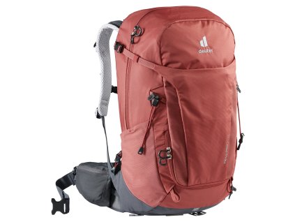 Deuter Trail Pro 30 SL redwood-graphite + LED svítilna