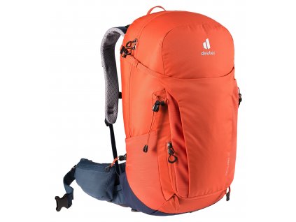 Pánský batoh Deuter Trail Pro 32 paprika-marine, barva červená ,Objem 31 - 40 litrů