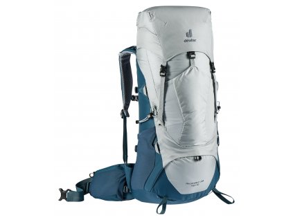 Pánský batoh Deuter Aircontact Lite 40 + 10 tin-arctic, barva šedá ,Objem 41 - 50 litrů