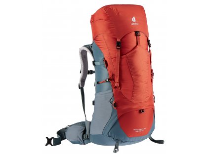 Deuter Aircontact Lite 45 + 10 SL paprika-teal + LED svítilna