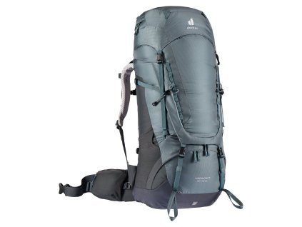 Deuter Aircontact 50 + 10 SL shale-graphite + LED svítilna