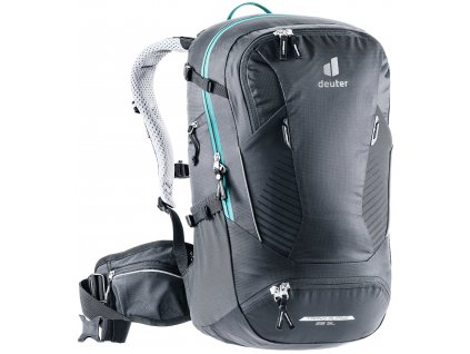 Deuter Trans Alpine 28 SL Black + LED čelová svítilna