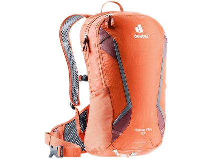 Deuter Race Air paprika-redwood + LED čelová svítilna