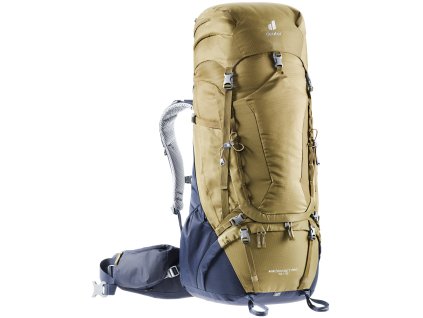 Deuter Aircontact PRO 60 + 15 clay-navy + LED svítilna