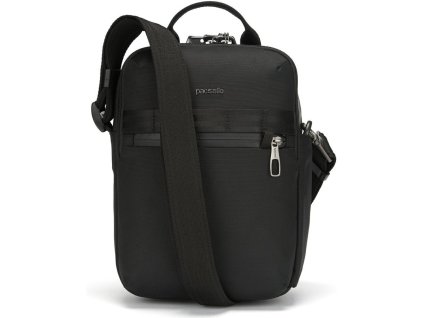 PACSAFE taška METROSAFE X VERTICAL CROSSBODY black