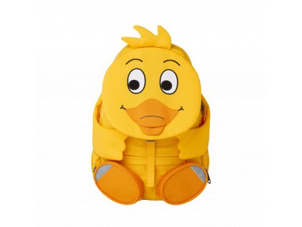 Dětský batoh Affenzahn dětský do školky Duck large - yellow 8l, barva žlutá ,Objem do 10 litrů