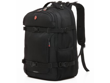 Pánský batoh KRIMCODE Street Casual 14 - černá, barva černá ,Objem 31 - 40 litrů