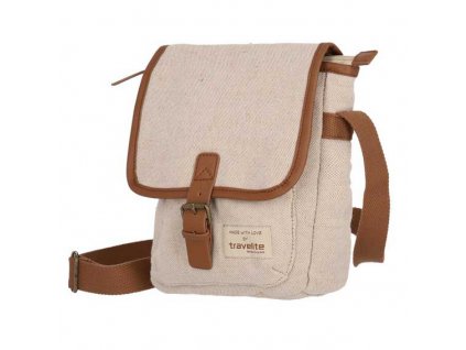 Travelite Hempline Crossover Bag A5 Beige