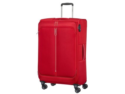 Samsonite Popsoda SPINNER 78 EXP Red + Čelová LED svítilna 3W