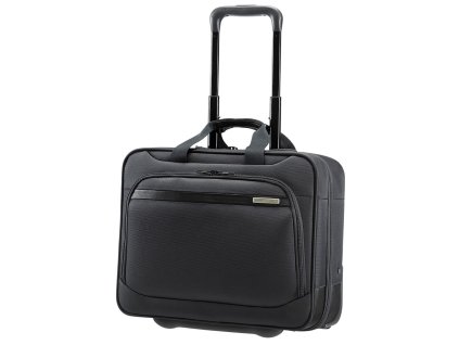 Samsonite OFFICE CASE/WH 15.6" Black - VECTURA + Čelová LED svítilna 3W
