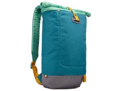 Case Logic Larimer batoh s rolováním na 14" notebook LARI114 - zelenomodrý