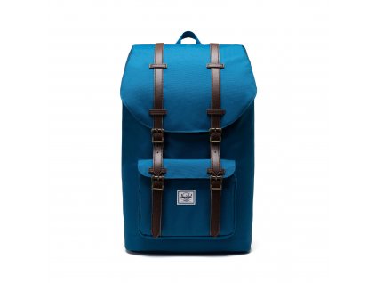 Pánský batoh Herschel Little America Moroccan Blue 25l, barva Modrá ,Objem 21 - 30 litrů