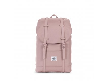 Dámský batoh HERSCHEL Retreat Mid-Volume Ash Rose 14l, barva růžová ,Objem 11 - 20 litrů