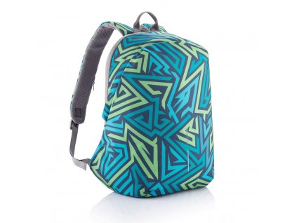 Pánský batoh XD Design Bobby Soft Art abstract 16l, barva Modrá
