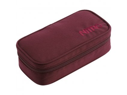 NITRO penál PENCIL CASE XL wine