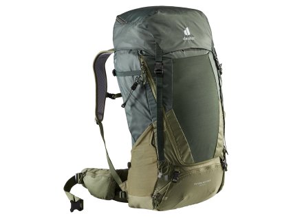 Deuter Futura Air Trek 60 + 10 ivy-khaki + LED čelová svítilna