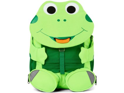 Kluci Affenzahn dětský do školky Frog - neon green 8l, barva zelená ,Objem do 10 litrů