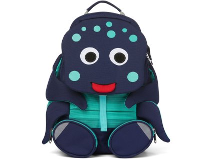 holčičí batoh Affenzahn dětský do školky Octopus 8l, barva Modrá ,Objem do 10 litrů
