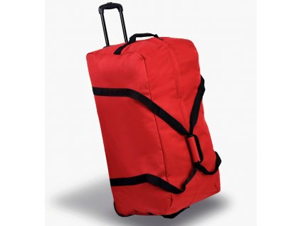 Cestovní taška na kolečkách MEMBER'S TT-0035 - červená